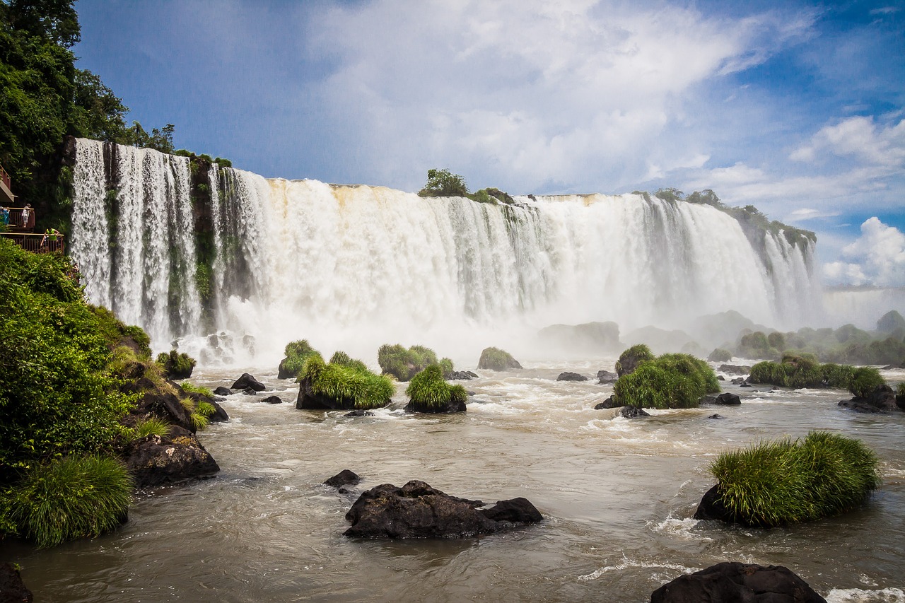 Argentyńskie wodospady Iguazu