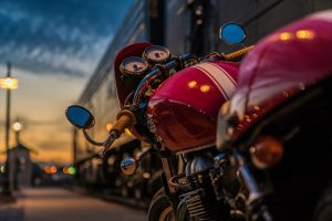 Podróże motocyklem. Tankbag lidl